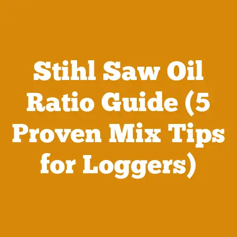 Stihl Saw Oil Ratio Guide (5 Proven Mix Tips for Loggers)