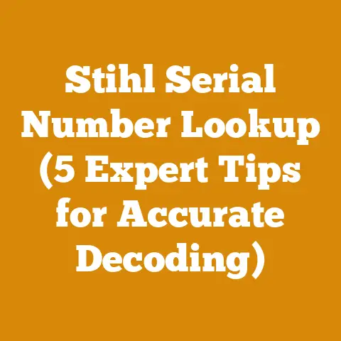 Stihl Serial Number Lookup (5 Expert Tips for Accurate Decoding)