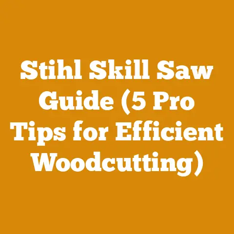 Stihl Skill Saw Guide (5 Pro Tips for Efficient Woodcutting)
