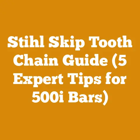 Stihl Skip Tooth Chain Guide (5 Expert Tips for 500i Bars)