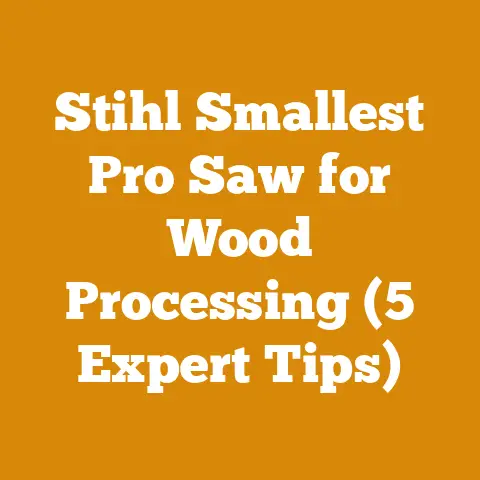 Stihl Smallest Pro Saw for Wood Processing (5 Expert Tips)