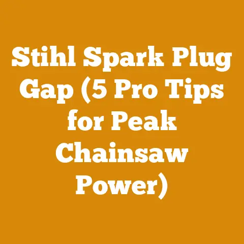 Stihl Spark Plug Gap (5 Pro Tips for Peak Chainsaw Power)