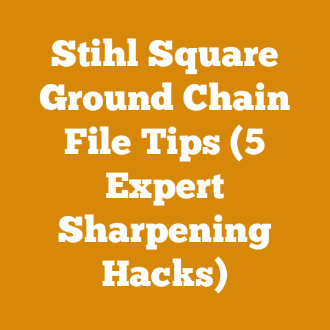 Stihl Square Ground Chain File Tips (5 Expert Sharpening Hacks)