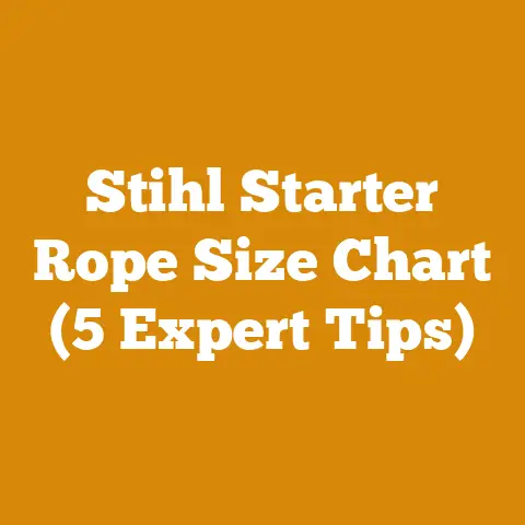Stihl Starter Rope Size Chart (5 Expert Tips)