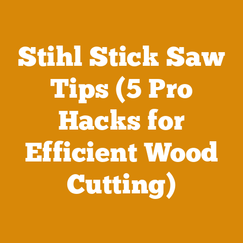 Stihl Stick Saw Tips (5 Pro Hacks for Efficient Wood Cutting)