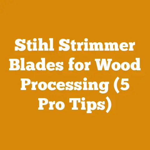 Stihl Strimmer Blades for Wood Processing (5 Pro Tips)