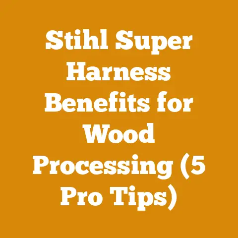 Stihl Super Harness Benefits for Wood Processing (5 Pro Tips)