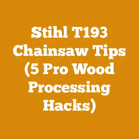 Stihl T193 Chainsaw Tips (5 Pro Wood Processing Hacks)