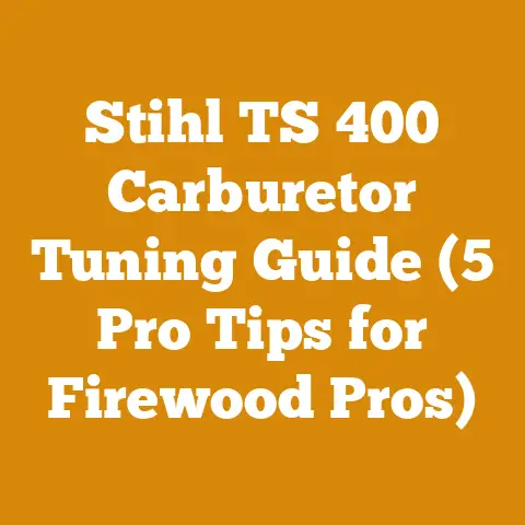 Stihl TS 400 Carburetor Tuning Guide (5 Pro Tips for Firewood Pros)
