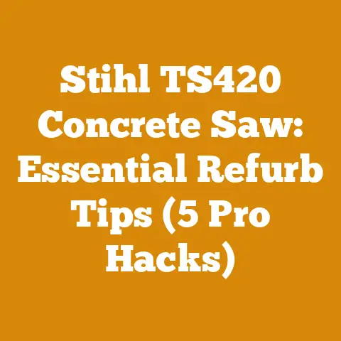 Stihl TS420 Concrete Saw: Essential Refurb Tips (5 Pro Hacks)