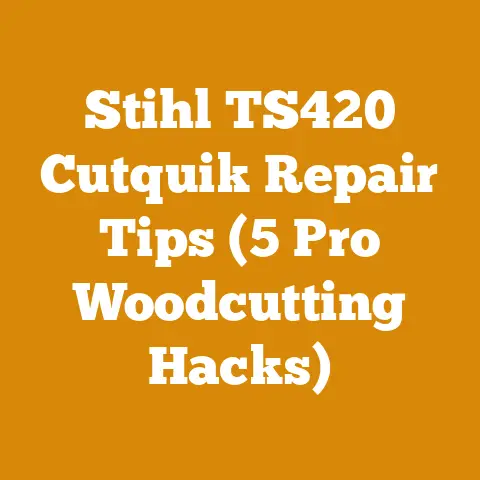 Stihl TS420 Cutquik Repair Tips (5 Pro Woodcutting Hacks)