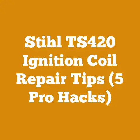 Stihl TS420 Ignition Coil Repair Tips (5 Pro Hacks)
