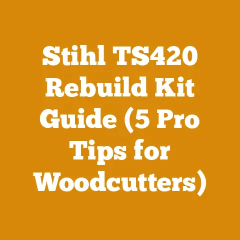 Stihl TS420 Rebuild Kit Guide (5 Pro Tips for Woodcutters)