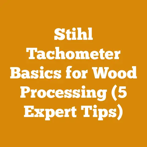 Stihl Tachometer Basics for Wood Processing (5 Expert Tips)