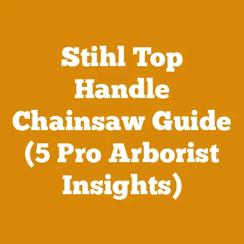 Stihl Top Handle Chainsaw Guide (5 Pro Arborist Insights)