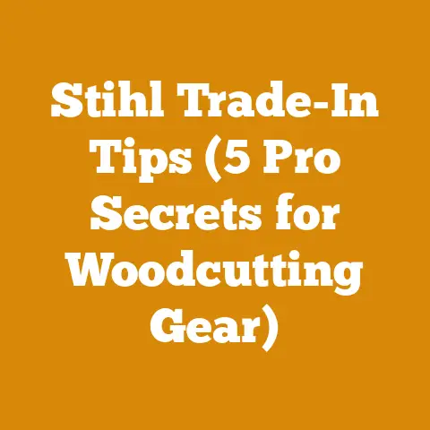 Stihl Trade-In Tips (5 Pro Secrets for Woodcutting Gear)