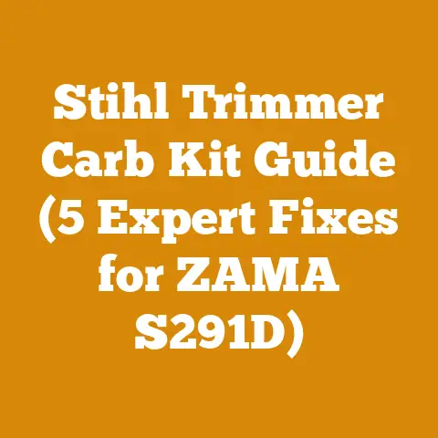 Stihl Trimmer Carb Kit Guide (5 Expert Fixes for ZAMA S291D)