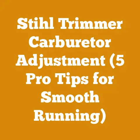 Stihl Trimmer Carburetor Adjustment (5 Pro Tips for Smooth Running)