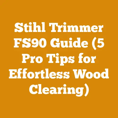 Stihl Trimmer FS90 Guide (5 Pro Tips for Effortless Wood Clearing)