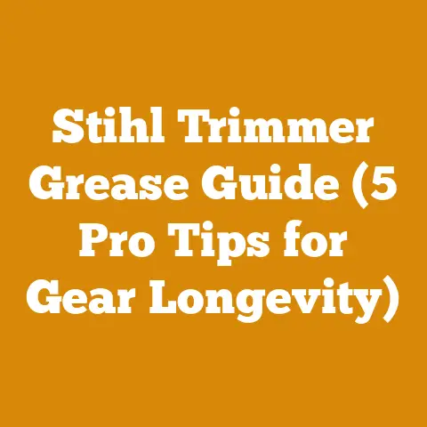 Stihl Trimmer Grease Guide (5 Pro Tips for Gear Longevity)