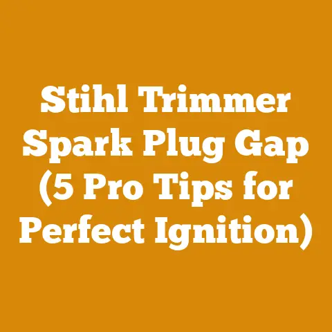 Stihl Trimmer Spark Plug Gap (5 Pro Tips for Perfect Ignition)