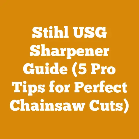 Stihl USG Sharpener Guide (5 Pro Tips for Perfect Chainsaw Cuts)