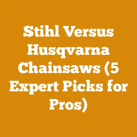 Stihl Versus Husqvarna Chainsaws (5 Expert Picks for Pros)