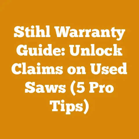 Stihl Warranty Guide: Unlock Claims on Used Saws (5 Pro Tips)