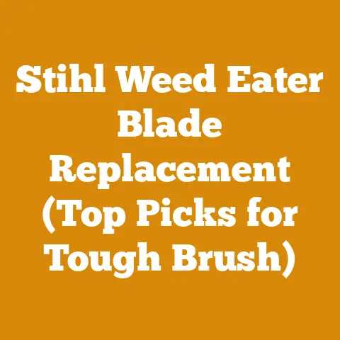 Stihl Weed Eater Blade Replacement (Top Picks for Tough Brush)