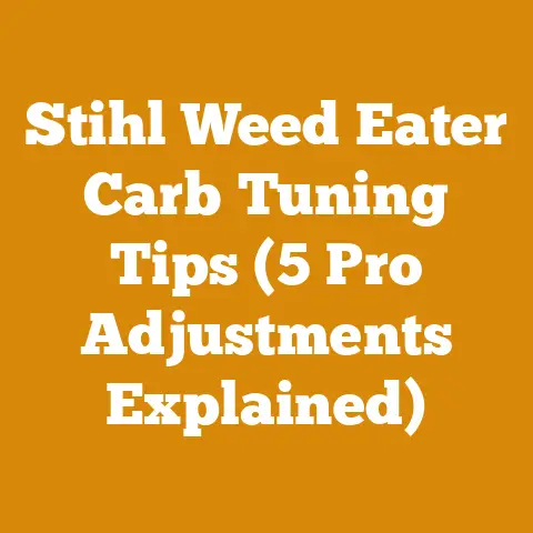 Stihl Weed Eater Carb Tuning Tips (5 Pro Adjustments Explained)