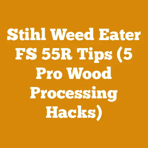 Stihl Weed Eater FS 55R Tips (5 Pro Wood Processing Hacks)