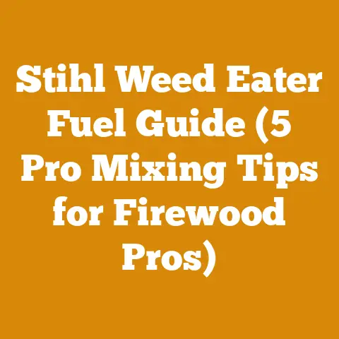 Stihl Weed Eater Fuel Guide (5 Pro Mixing Tips for Firewood Pros)