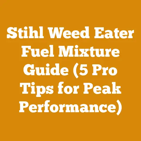 Stihl Weed Eater Fuel Mixture Guide (5 Pro Tips for Peak Performance)