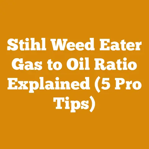 Stihl Weed Eater Gas to Oil Ratio Explained (5 Pro Tips)