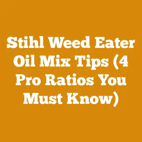 Stihl Weed Eater Oil Mix Tips (4 Pro Ratios You Must Know)