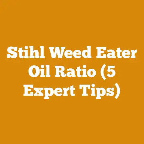 Stihl Weed Eater Oil Ratio (5 Expert Tips)