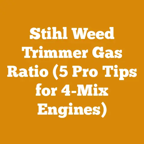 Stihl Weed Trimmer Gas Ratio (5 Pro Tips for 4-Mix Engines)