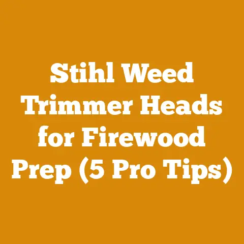Stihl Weed Trimmer Heads for Firewood Prep (5 Pro Tips)