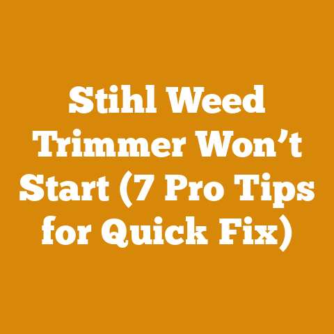 Stihl Weed Trimmer Won’t Start (7 Pro Tips for Quick Fix)