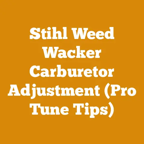 Stihl Weed Wacker Carburetor Adjustment (Pro Tune Tips)