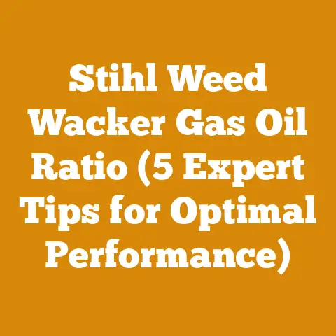 Stihl Weed Wacker Gas Oil Ratio (5 Expert Tips for Optimal Performance)