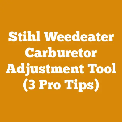 Stihl Weedeater Carburetor Adjustment Tool (3 Pro Tips)
