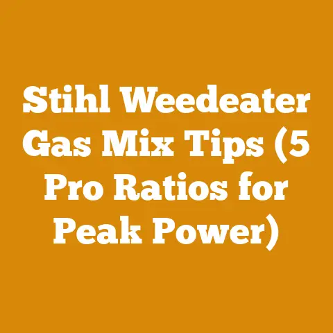 Stihl Weedeater Gas Mix Tips (5 Pro Ratios for Peak Power)