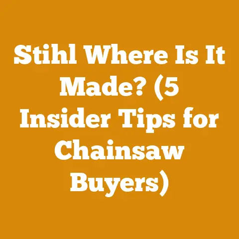 Stihl Where Is It Made? (5 Insider Tips for Chainsaw Buyers)