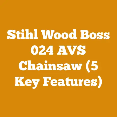 Stihl Wood Boss 024 AVS Chainsaw (5 Key Features)