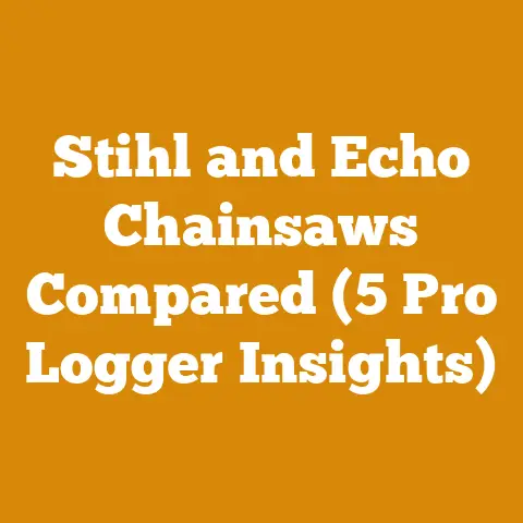 Stihl and Echo Chainsaws Compared (5 Pro Logger Insights)