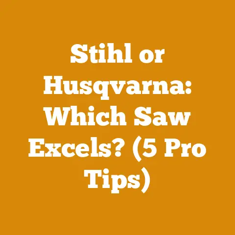 Stihl or Husqvarna: Which Saw Excels? (5 Pro Tips)