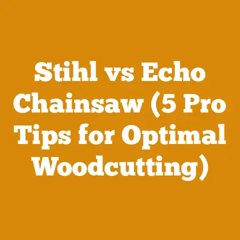 Stihl vs Echo Chainsaw (5 Pro Tips for Optimal Woodcutting)
