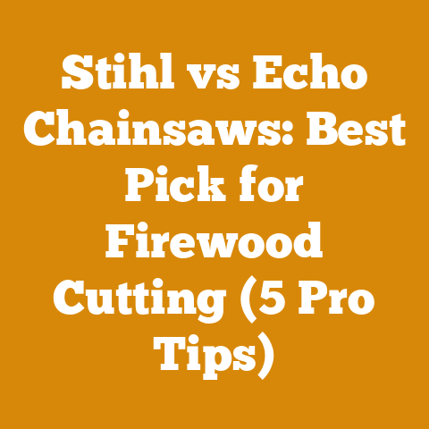 Stihl vs Echo Chainsaws: Best Pick for Firewood Cutting (5 Pro Tips)