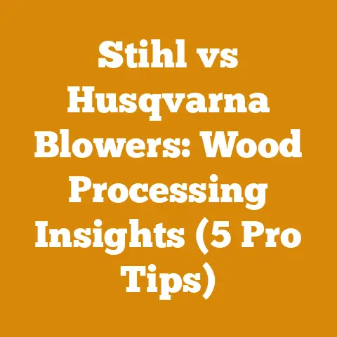 Stihl vs Husqvarna Blowers: Wood Processing Insights (5 Pro Tips)